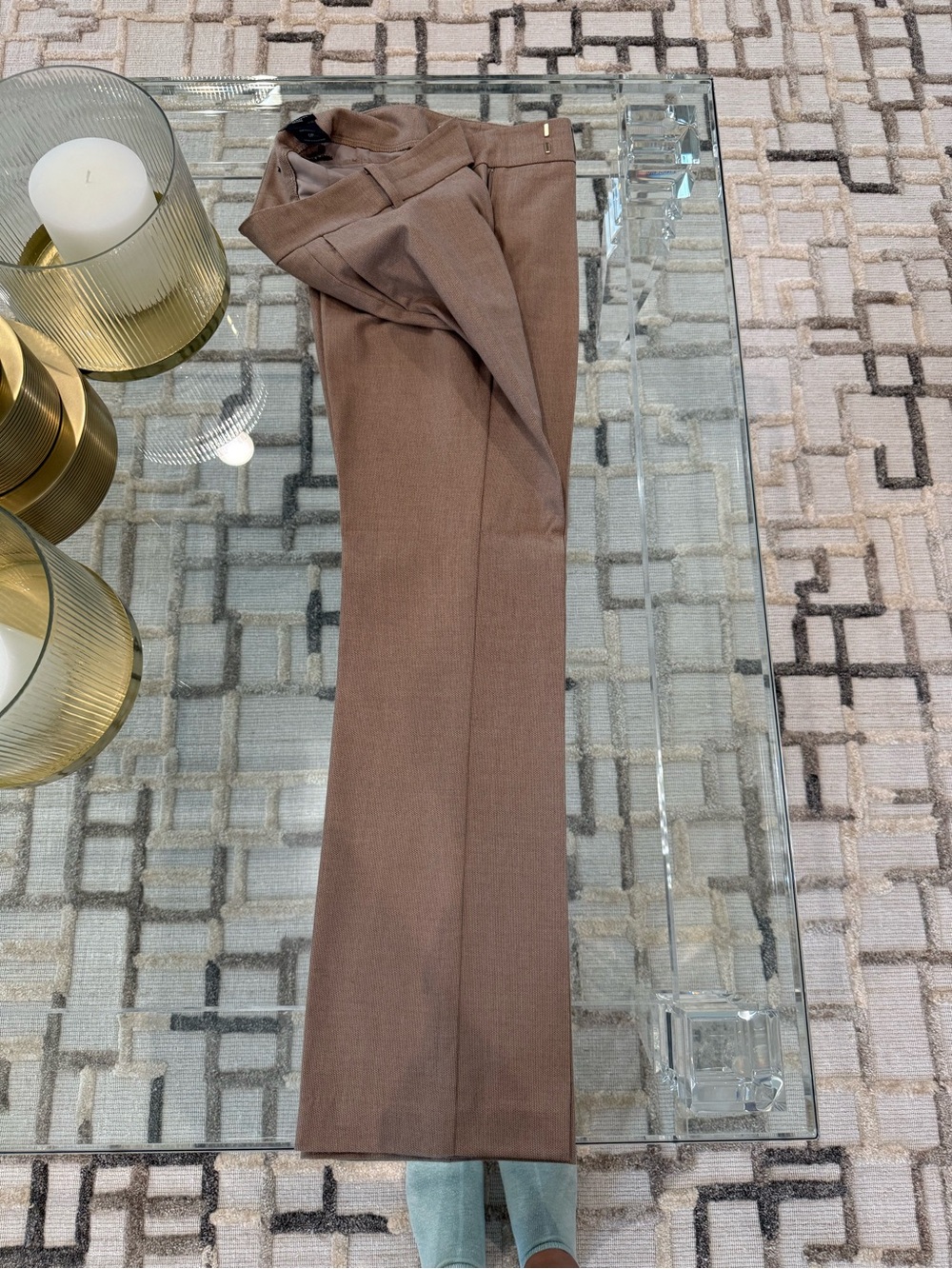 Women’s Brown Dress Pants - Classic Tailored Fit